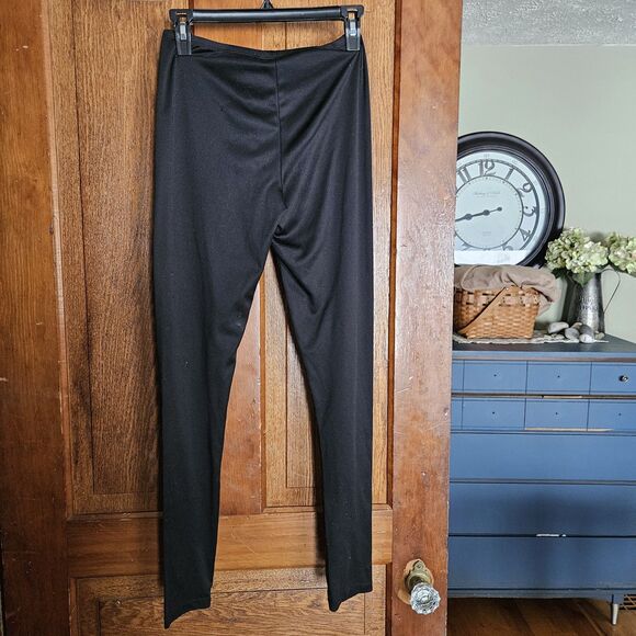 Cuddl Duds Black Women's Black Base Layer Long John or PJ Leggings - Picture 1 of 4